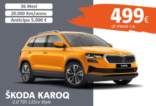 Viaggia Senza Pensieri con ŠKODA KAROQ