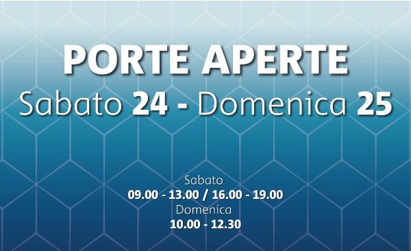 Porte Aperte | Sabato 24 e Domenica 25
